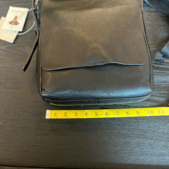 Black Leather Satchel (made in India) - Picture 10 of 10